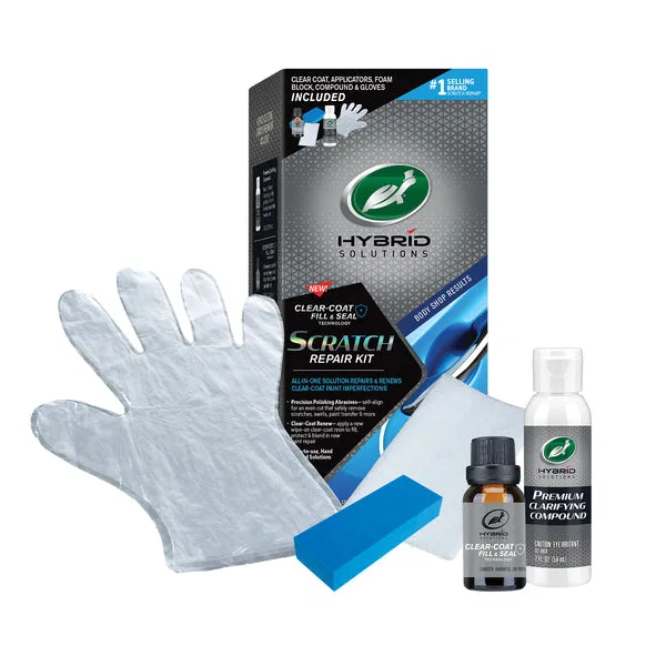 53836 – TURTLEWAX Scratch Remover, Bottle 2 Ounce With Premium Clarifying Compound/ Clear-Coat Fill And Seal/ Protect...